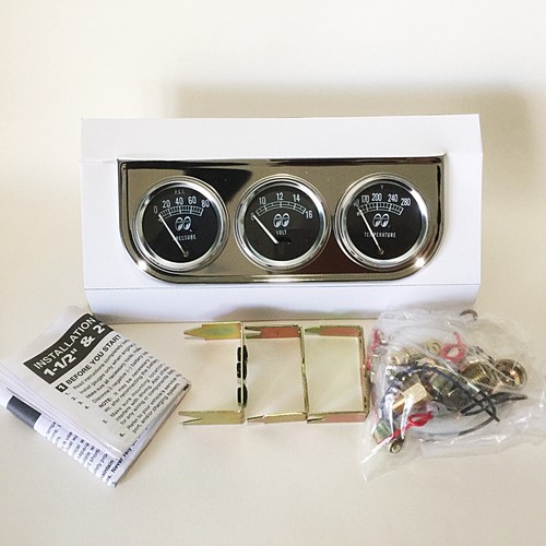 Mooneyes classic gauge set - classic,